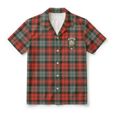 McLachlan Weathered Tartan Crest Hawaiian Shirt