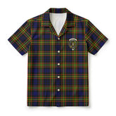 McLellan Modern Tartan Crest Hawaiian Shirt