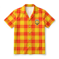 McMillan Clan Tartan Crest Hawaiian Shirt