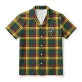McMillan Old Modern Tartan Crest Hawaiian Shirt