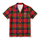 McNaughton Modern Tartan Crest Hawaiian Shirt