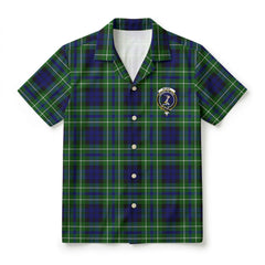 McNeil of Colonsay Modern Tartan Crest Hawaiian Shirt