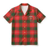 McPhee Tartan Crest Hawaiian Shirt