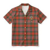 McPherson Weathered Tartan Crest Hawaiian Shirt