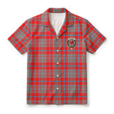 Moubray Tartan Crest Hawaiian Shirt