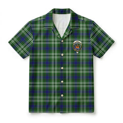 Mow Tartan Crest Hawaiian Shirt