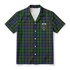 Mowat Modern Tartan Crest Hawaiian Shirt