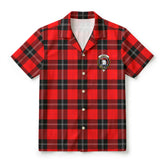 Ramsay Modern Tartan Crest Hawaiian Shirt