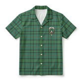 Ross Hunting Ancient Tartan Crest Hawaiian Shirt