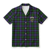 Russell Modern Tartan Crest Hawaiian Shirt