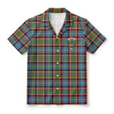 Stirling (of Cadder-Present Chief) Tartan Crest Hawaiian Shirt