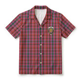 Udny Tartan Crest Hawaiian Shirt
