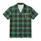 Wallace Hunting Ancient Tartan Crest Hawaiian Shirt