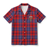 Wishart Dress Tartan Crest Hawaiian Shirt