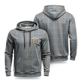 Gladstone Tartan Crest Hoodie