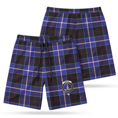 Dunlop Modern Tartan Crest Men's Beach Shorts