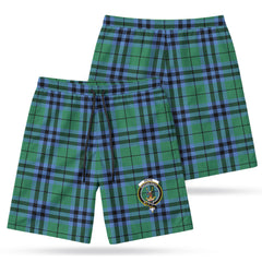 Keith Ancient Tartan Crest Men's Beach Shorts