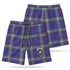 Kinnaird Tartan Crest Men's Beach Shorts