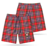MacFarlane Modern Tartan Crest Men's Beach Shorts