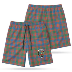 MacIntyre Ancient Tartan Crest Men's Beach Shorts