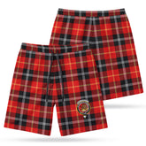 Marjoribanks Tartan Crest Men's Beach Shorts