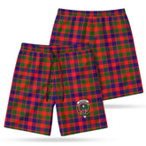 McGowan Tartan Crest Men's Beach Shorts