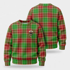 Baxter Modern Tartan Crest Sweater