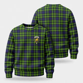 Campbell of Breadalbane Modern Tartan Crest Sweater