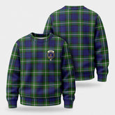 Forbes Modern Tartan Crest Sweater