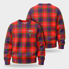 Fraser Tartan Crest Sweater