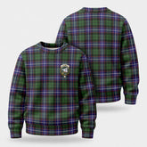 Galbraith Modern Tartan Crest Sweater