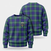 Hamilton Hunting Modern Tartan Crest Sweater