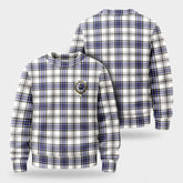 Hannay Modern Tartan Crest Sweater