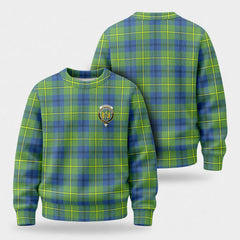 Johnston Ancient Tartan Crest Sweater