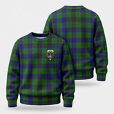 Keith Modern Tartan Crest Sweater