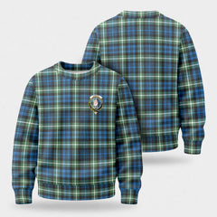 Lamont Ancient Tartan Crest Sweater