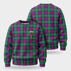 MacArthur - Milton Tartan Crest Sweater