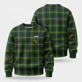 MacArthur Modern Tartan Crest Sweater
