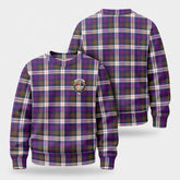 MacDonald Dress Modern Tartan Crest Sweater