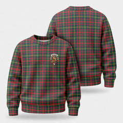 MacIntosh Hunting Modern Tartan Crest Sweater