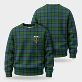 MacKay Modern Tartan Crest Sweater