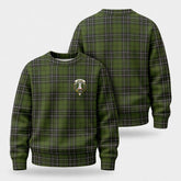 MacLean Hunting Tartan Crest Sweater