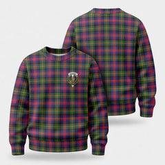 MacLennan Modern Tartan Crest Sweater