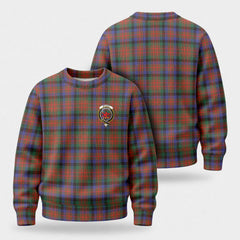 McDuff Hunting Modern Tartan Crest Sweater