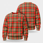 McGill Modern Tartan Crest Sweater