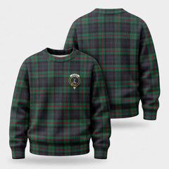 McKinlay Modern Tartan Crest Sweater