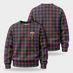 McLennan Modern Tartan Crest Sweater