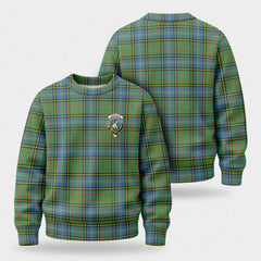 McMillan Hunting Ancient Tartan Crest Sweater