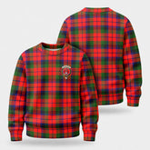 McNaughton Modern Tartan Crest Sweater