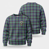 Stevenson Tartan Crest Sweater